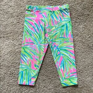 Lilly Pulitzer girls cropped leggings